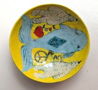 kauss, kõrgus 7 cm,läbimõõt 24 cm