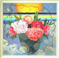 Elu lugu, gobelään 120 x 120 cm, 2995€