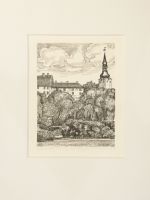 "Tallinn Toomkirikuga", ofort 1993 49,90€