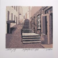 "Lühike jalg", serigraafia 2002, 87€