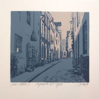 "Vana Tallinn V", serigrrafia 1996, 87€