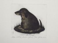 "Maa võtab", ofort 2012, 69€