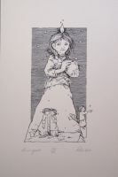 "Lumepall" kõrgtrükk raamis 175€