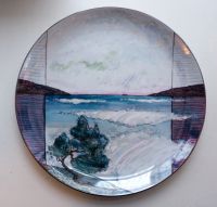 maalitud portselantaldrik, läbimõõt 31 cm, hind 52€