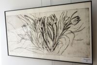 "Tulbid" raamis, kuivnõel 358€