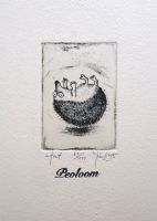 "Peoloom, Siil" ofort 2015, 20€