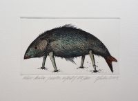 "Käiv kala" ofort 2004, 69€