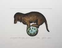 "Talvepall koeraga" ofort 2005, 69€