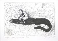 "Võrgus" ofort/akvatinta 2025, 102€