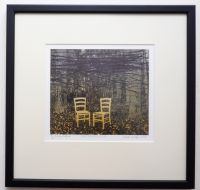 "Metsavaikelu" litograafia 29 x 30 cm, 118€