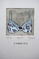 "Rinnahidja", ofort 2007, 20€