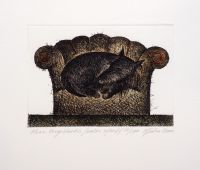 "Koer tugitoolis" ofort 2000, 69€