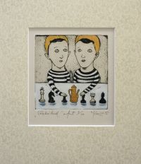 "Kaksikud" ofort 2015,