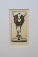 "Number üks" ofort 2020,12 x 6,5 cm, 36€