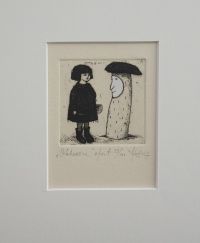 "Kahekõne" ofort. 24€