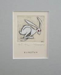 "Kiirustaja" ofort, 24€