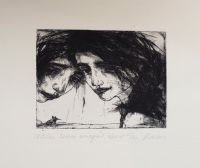 "Väike loom omapäi" ofort 10 x 8 cm, 140€