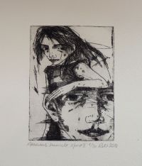 "Vaatab suurelt" ofort 7,5 x 10 cm,140€