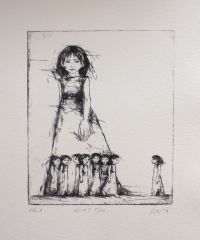 "Kleit" sügavtrükk 12 x 15 cm, 160€