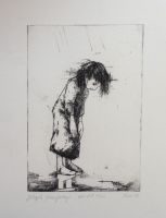 "Jälgib jalajälgi" ofort  10 x 15 cm, 140€